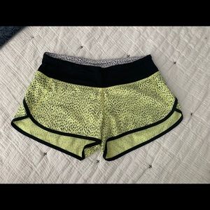 Lululemon speed shorts